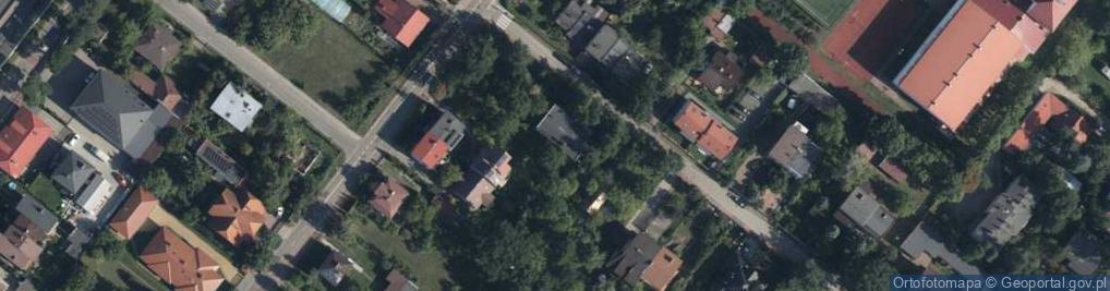 Zdjęcie satelitarne Myśliwska ul.