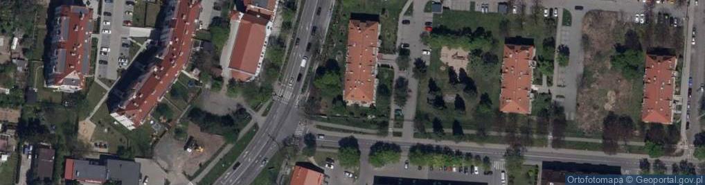 Zdjęcie satelitarne Myrka Karola, płk. ul.