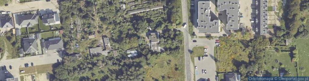 Zdjęcie satelitarne Myśliwska ul.