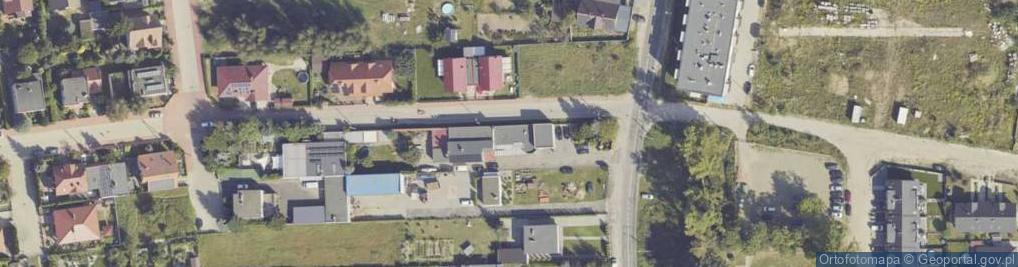 Zdjęcie satelitarne Myśliwska ul.