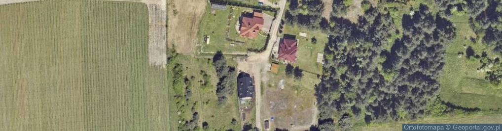 Zdjęcie satelitarne Myśliwska ul.