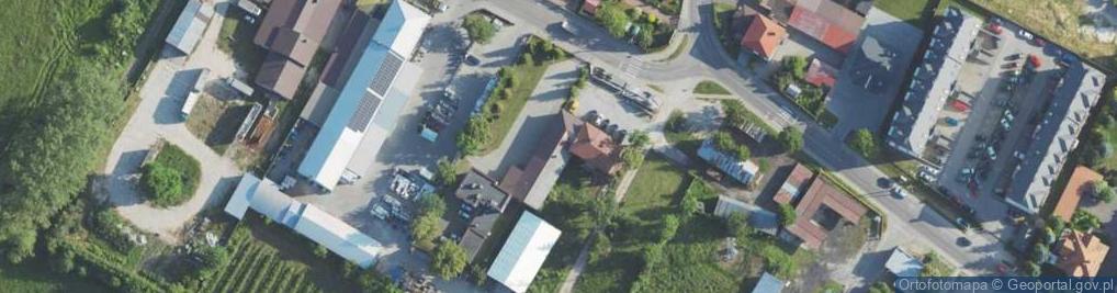 Zdjęcie satelitarne Myśliwska ul.