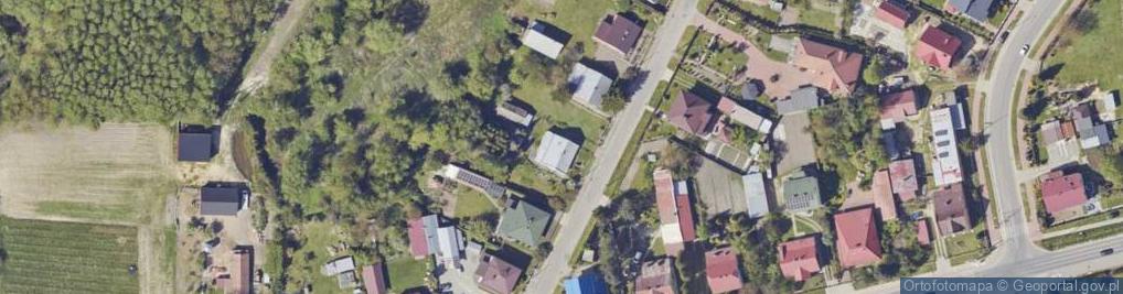 Zdjęcie satelitarne Myśliwska ul.