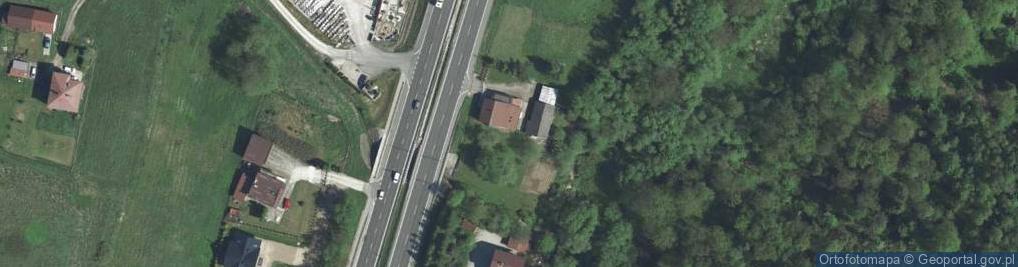 Zdjęcie satelitarne Myślenicka ul.