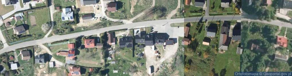 Zdjęcie satelitarne Mystków ul.
