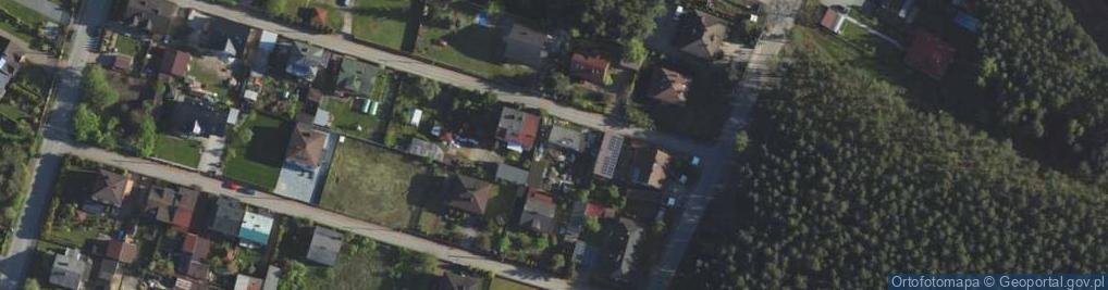 Zdjęcie satelitarne Myśliwska ul.