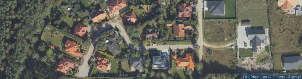 Zdjęcie satelitarne Myśliwska ul.