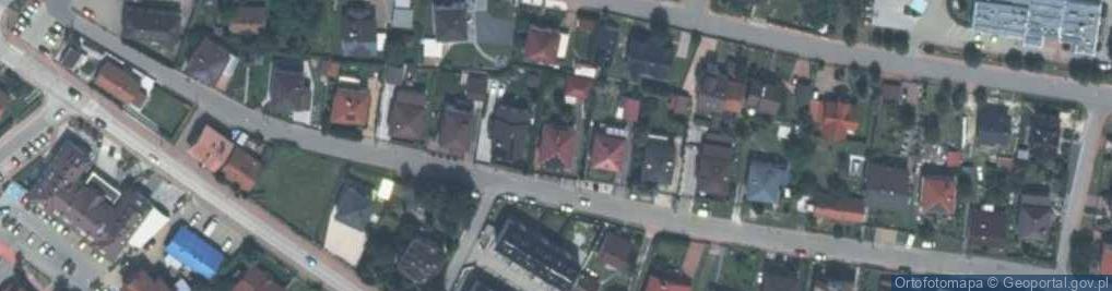 Zdjęcie satelitarne Myśliwska ul.