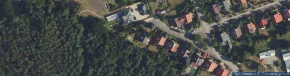 Zdjęcie satelitarne Myśliwska ul.