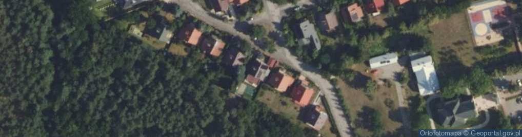 Zdjęcie satelitarne Myśliwska ul.