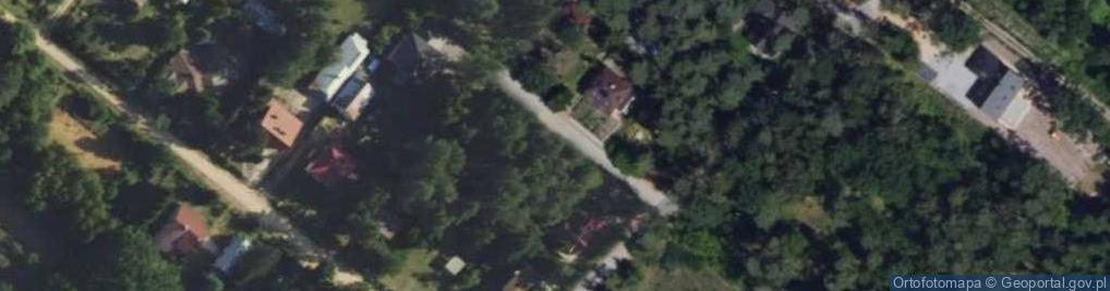 Zdjęcie satelitarne Myśliwska ul.