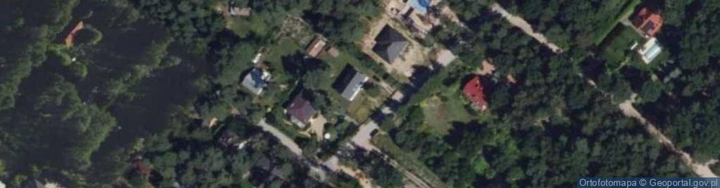 Zdjęcie satelitarne Myśliwska ul.