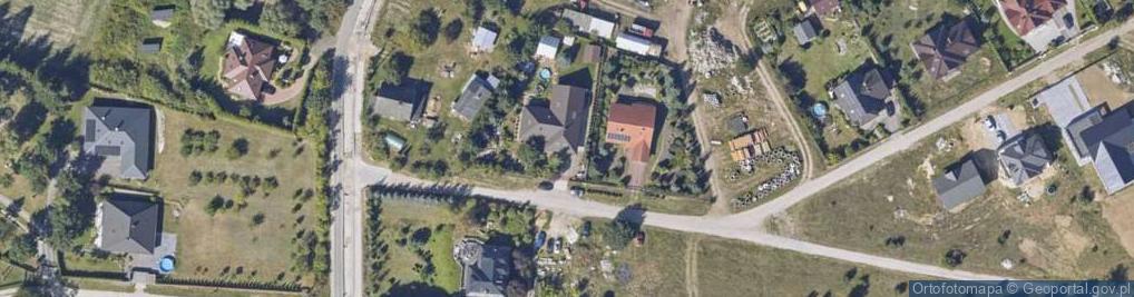 Zdjęcie satelitarne Myśliwska ul.