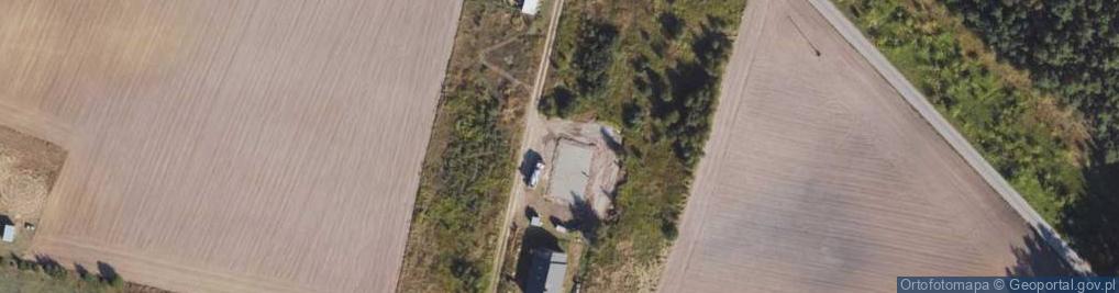 Zdjęcie satelitarne Myśliwska ul.