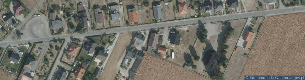 Zdjęcie satelitarne Myśliwska ul.