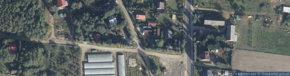 Zdjęcie satelitarne Myśliwska ul.