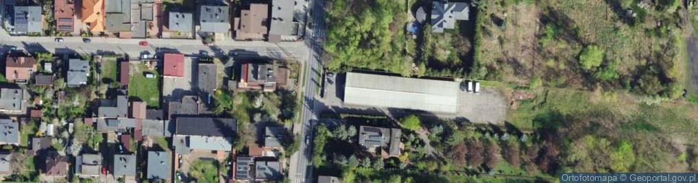 Zdjęcie satelitarne Myśliwska ul.