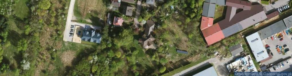Zdjęcie satelitarne Myśliwska ul.