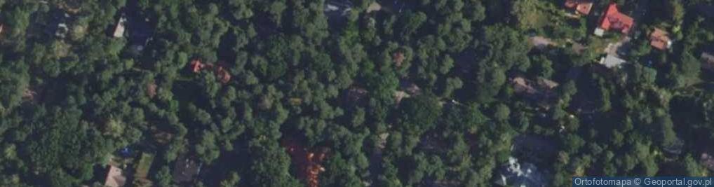 Zdjęcie satelitarne Myśliwska ul.