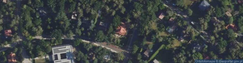 Zdjęcie satelitarne Myśliwska ul.