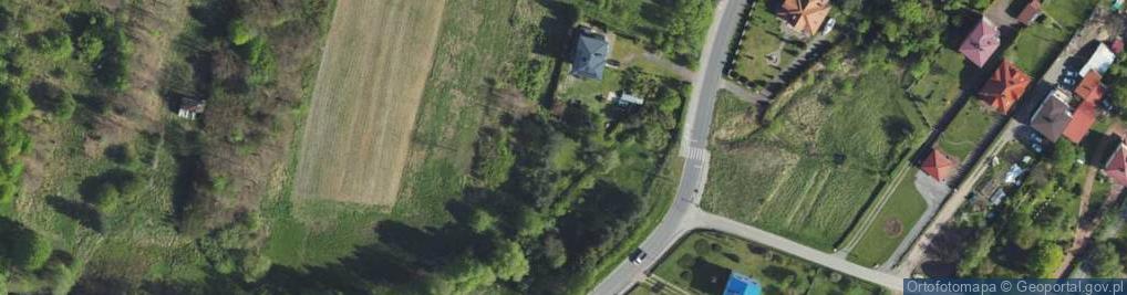 Zdjęcie satelitarne Myśliwska ul.
