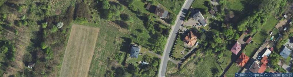 Zdjęcie satelitarne Myśliwska ul.