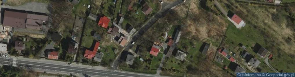 Zdjęcie satelitarne Myśliwska ul.