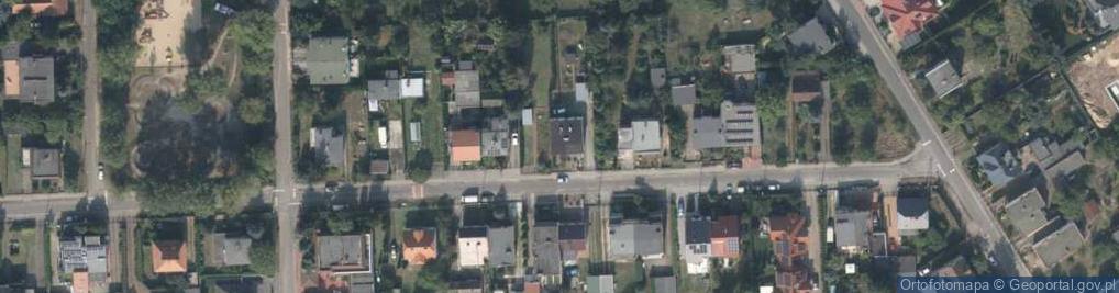 Zdjęcie satelitarne Myśliborska ul.
