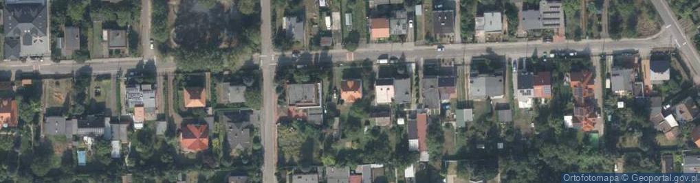 Zdjęcie satelitarne Myśliborska ul.