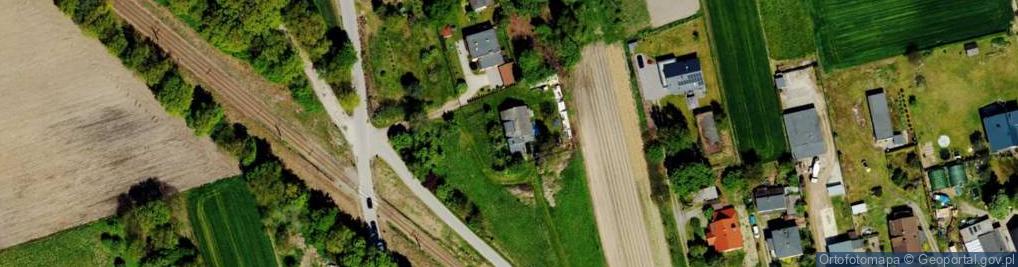 Zdjęcie satelitarne Myśliwska ul.