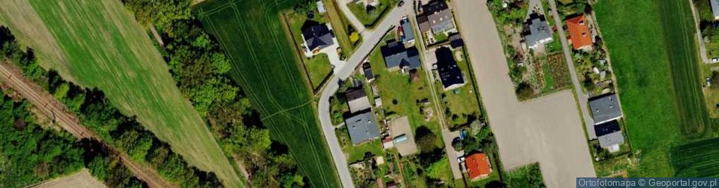 Zdjęcie satelitarne Myśliwska ul.