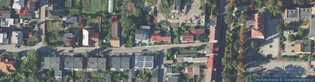 Zdjęcie satelitarne Myśliwska ul.