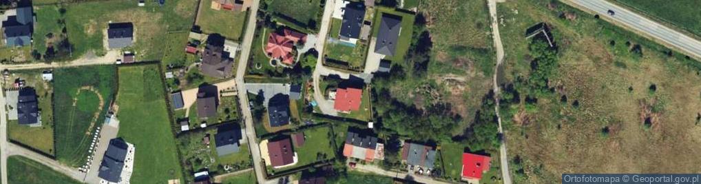 Zdjęcie satelitarne Myśliwska ul.