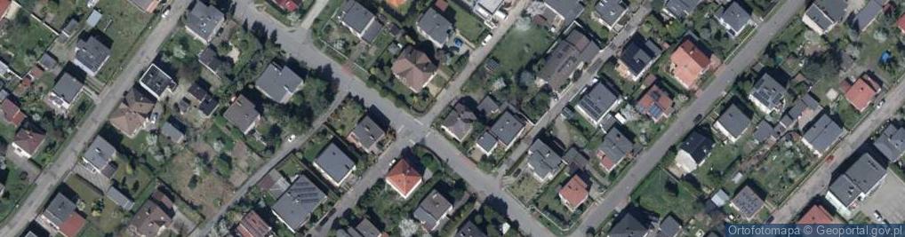Zdjęcie satelitarne Myśliwska ul.