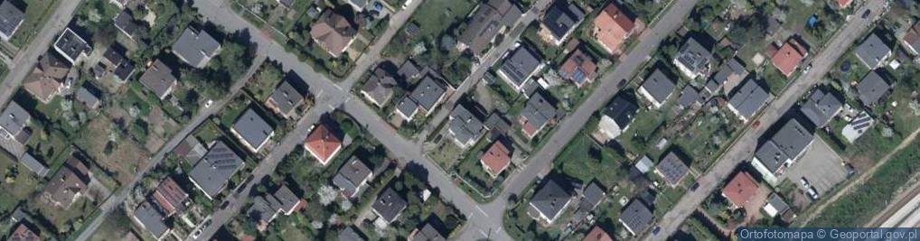 Zdjęcie satelitarne Myśliwska ul.