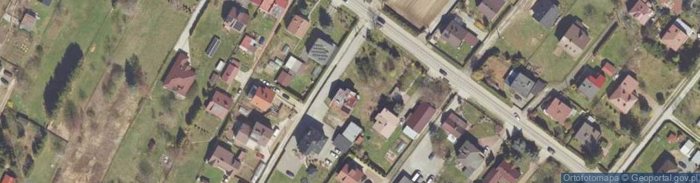 Zdjęcie satelitarne Myśliwska ul.