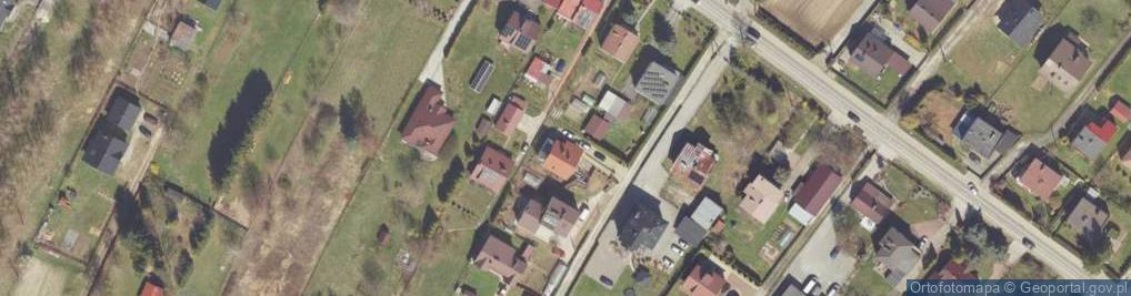 Zdjęcie satelitarne Myśliwska ul.