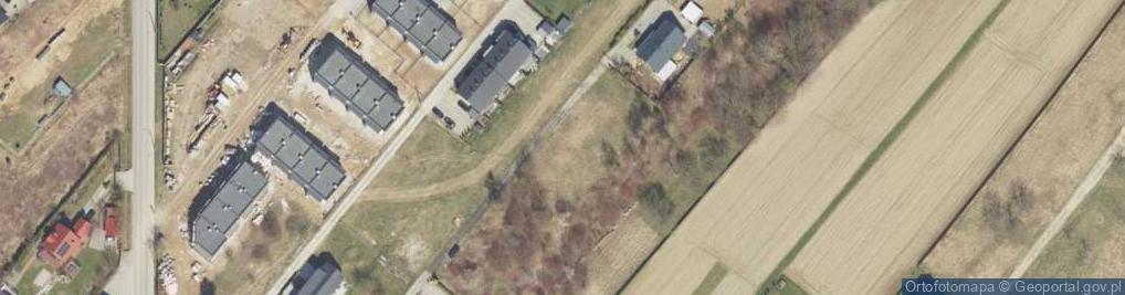 Zdjęcie satelitarne Myśliwska ul.