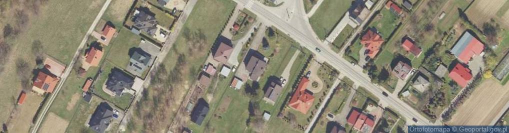 Zdjęcie satelitarne Myśliwska ul.