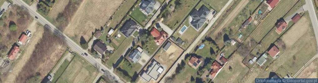 Zdjęcie satelitarne Myśliwska ul.