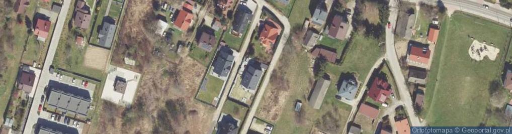 Zdjęcie satelitarne Myśliwska ul.