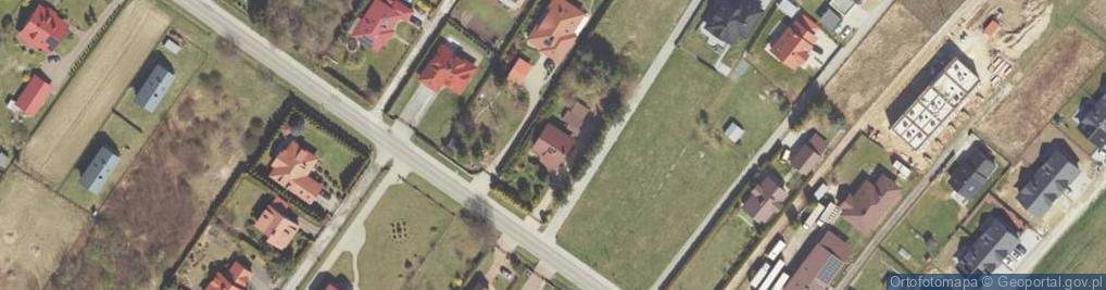 Zdjęcie satelitarne Myśliwska ul.