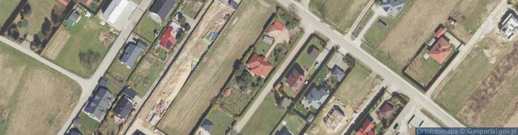 Zdjęcie satelitarne Myśliwska ul.