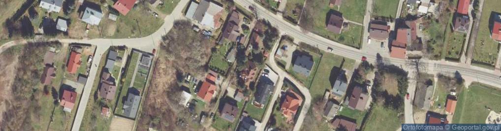 Zdjęcie satelitarne Myśliwska ul.