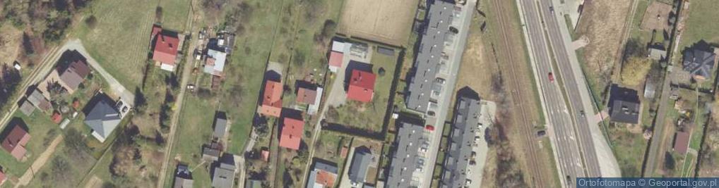 Zdjęcie satelitarne Myśliwska ul.