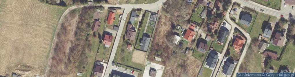 Zdjęcie satelitarne Myśliwska ul.