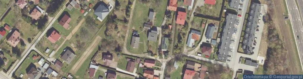 Zdjęcie satelitarne Myśliwska ul.