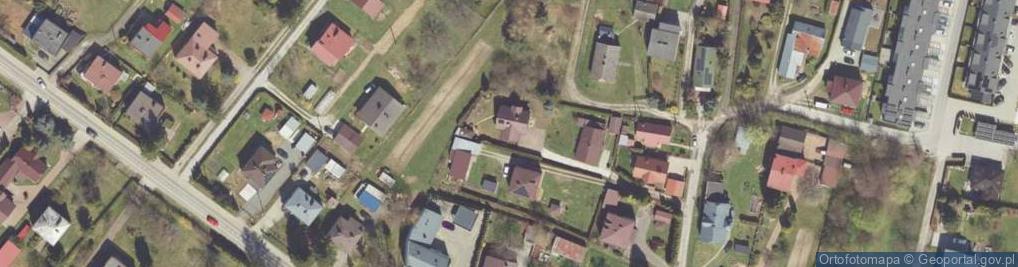 Zdjęcie satelitarne Myśliwska ul.