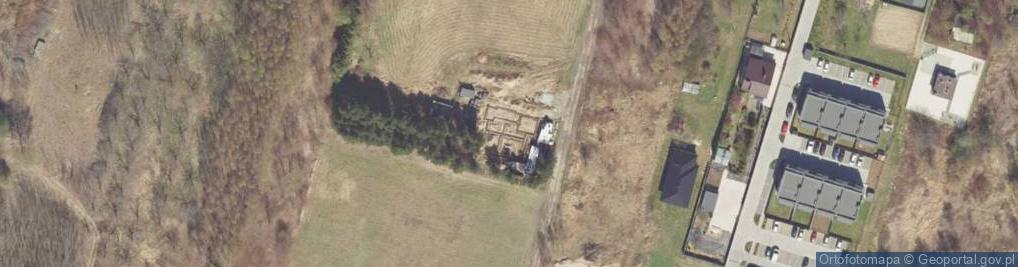 Zdjęcie satelitarne Myśliwska ul.