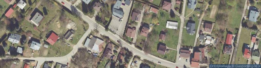 Zdjęcie satelitarne Myśliwska ul.